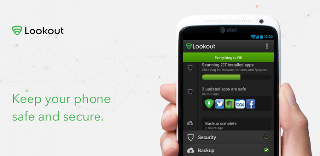 אפליקציית LookOut : המגן האוניברסלי של מכשירכם